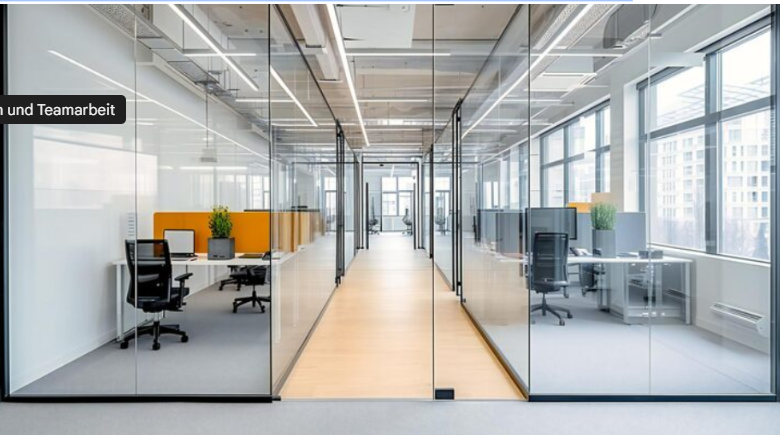 Wie Glastrennwände für das Büro moderne Arbeitsräume verbessern